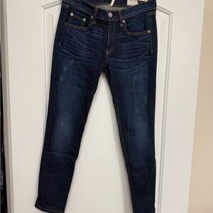 rag & bone Dark Blue Skinny Jeans